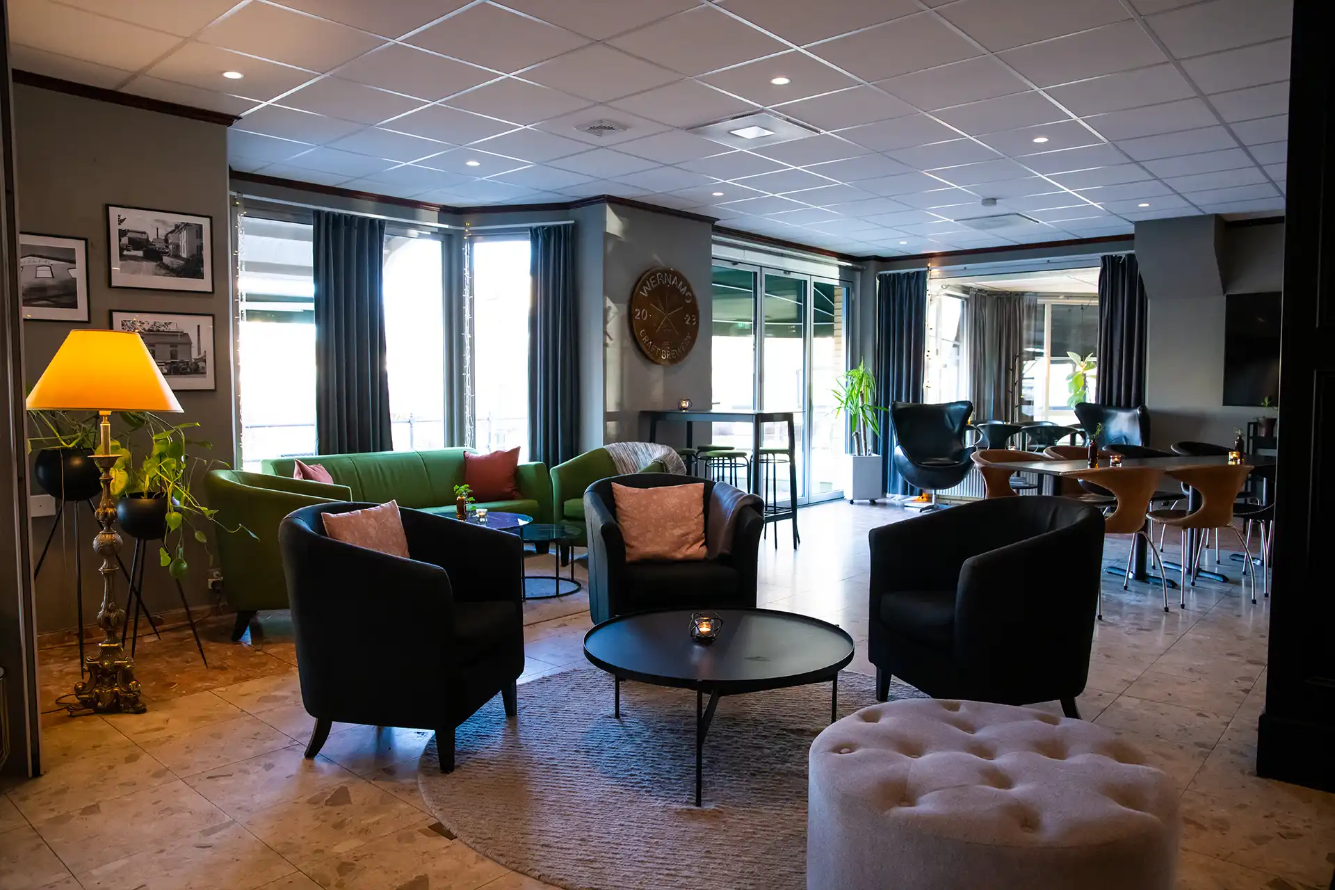 Hotell lobbyn i Värnamo